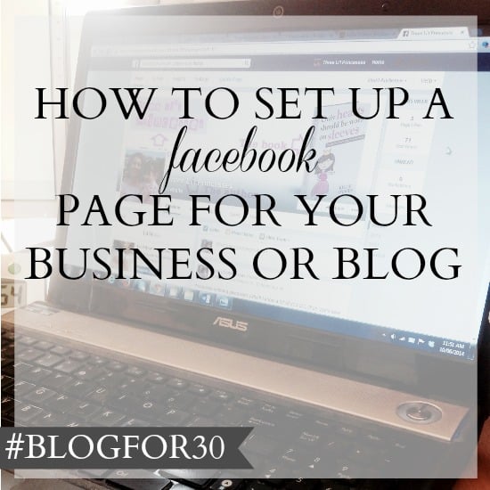 How to set up a facebook business page